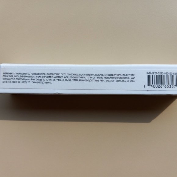 Kat von D, KVD  XO Vegan Beauty Vinyl Lip Cream Gloss ROSA No. 50  2.7 mL - Picture 7 of 9